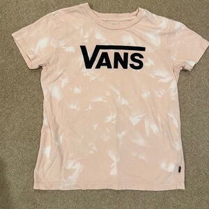 Vans Light Pink Tie-Dye Tee